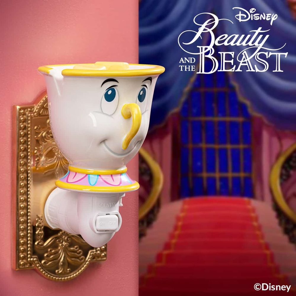 Chip The Teacup Mini Scentsy Warmer plus Magic Candle Co wax!